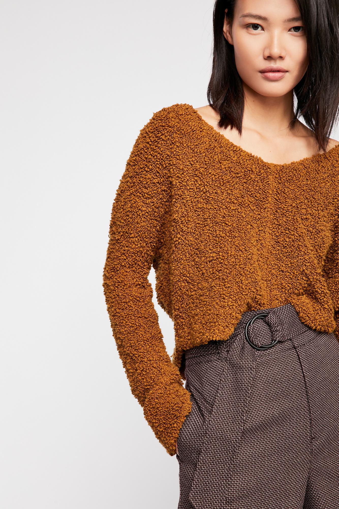 popcorn sweater free people