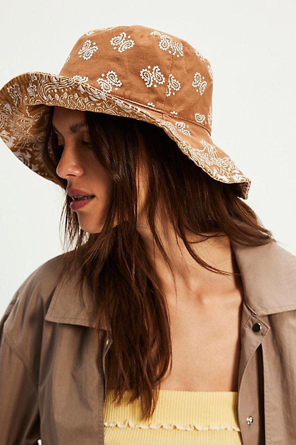 FREE PEOPLE Bandana Bucket Hat Bandana Bucket Hat | Free People main image 3