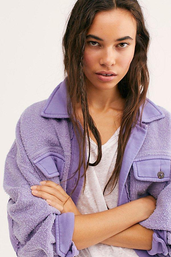 free people purple jacket