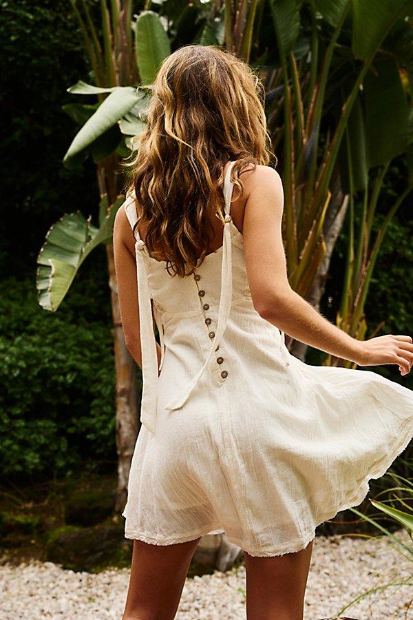 free people ivory mini dress Free People Raven Mini Dress
