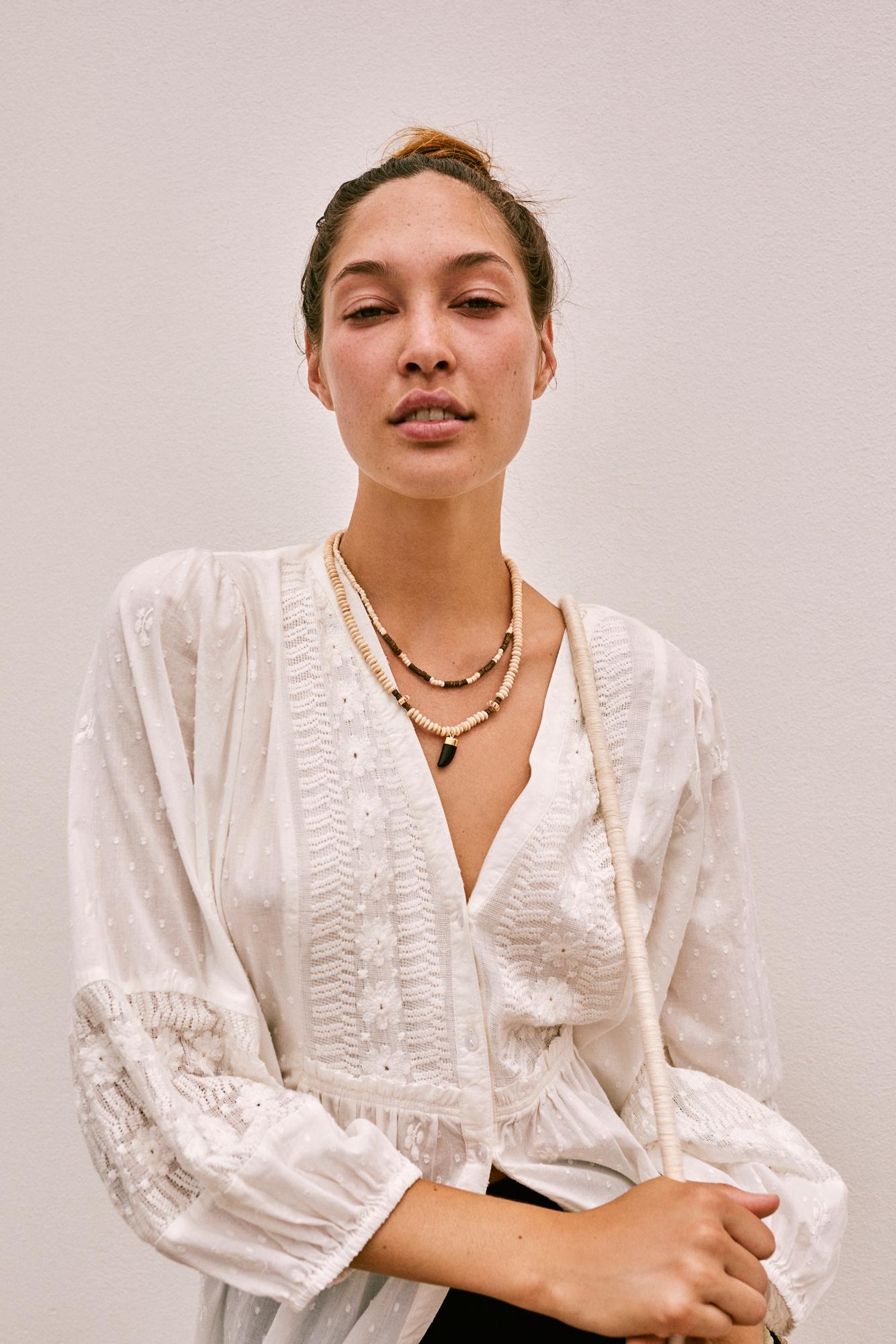 free people june bug maxi blouse