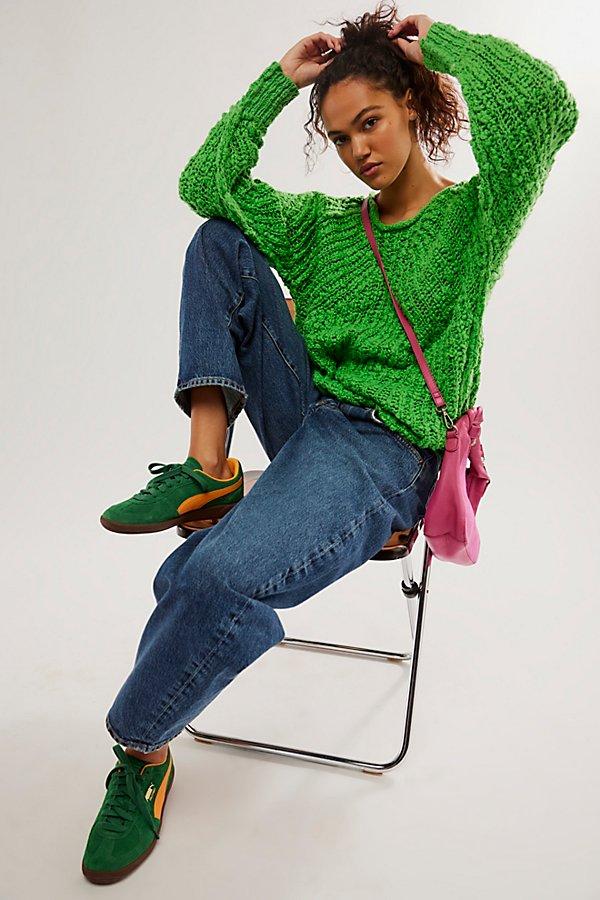 Free People In A Swirl Pullover in Green Lyst UK
