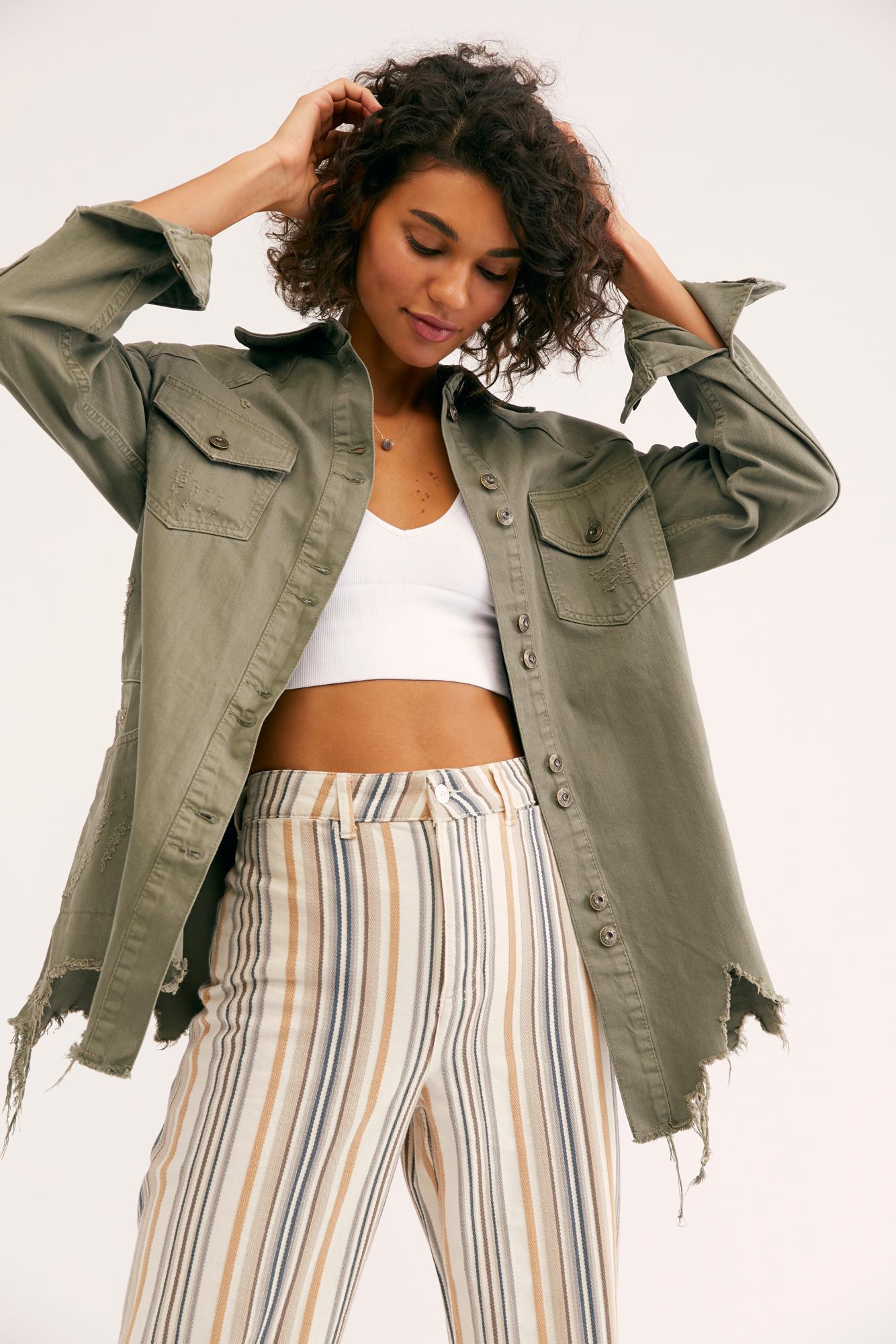 Moonchild Denim Shirt Jacket 