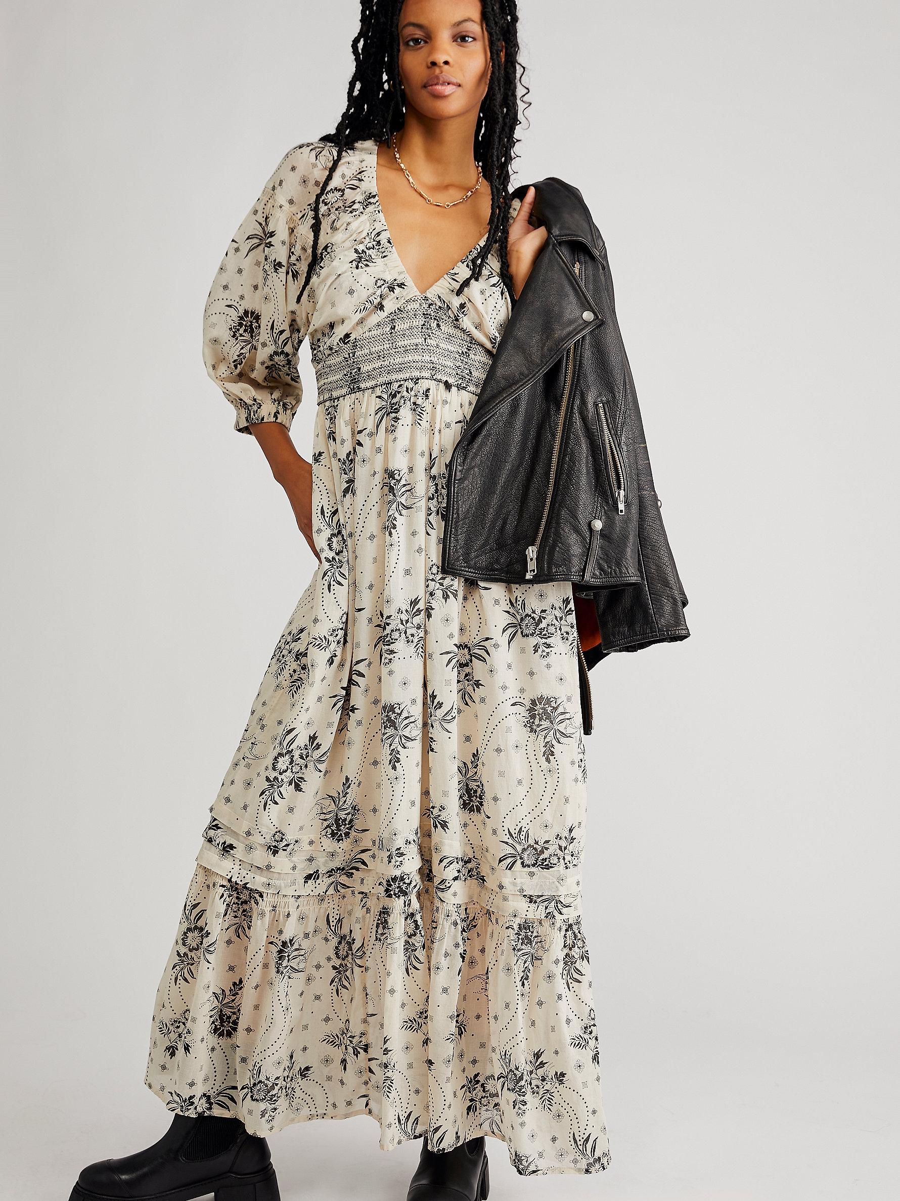 free people long sleeve maxi dresses