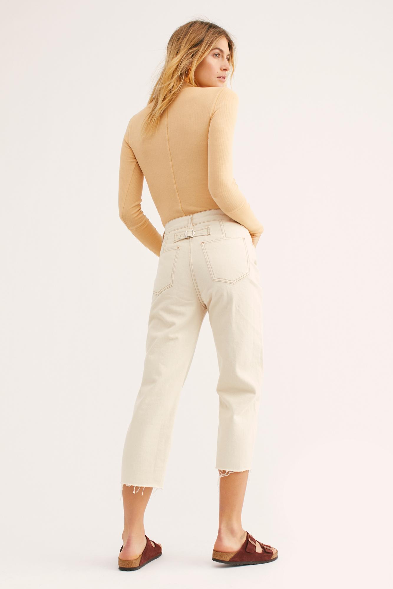 free people barrel jeans