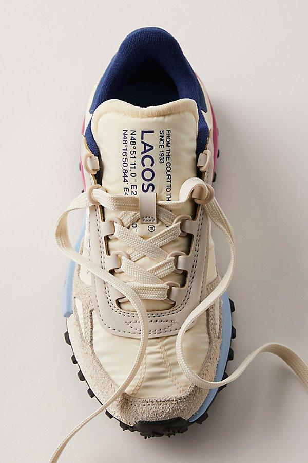 スニーカー LACOSTE Blue Fabric And Suede Elite Active Sneakers 27302896_58082065_600.jpg