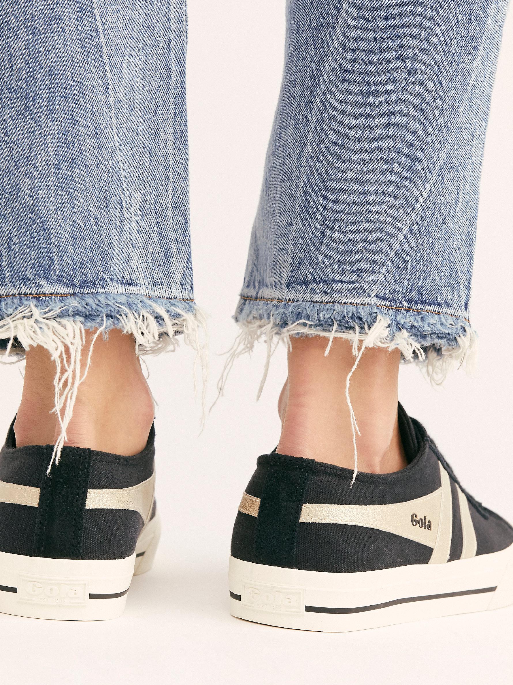 gola retro classic metallic sneakers