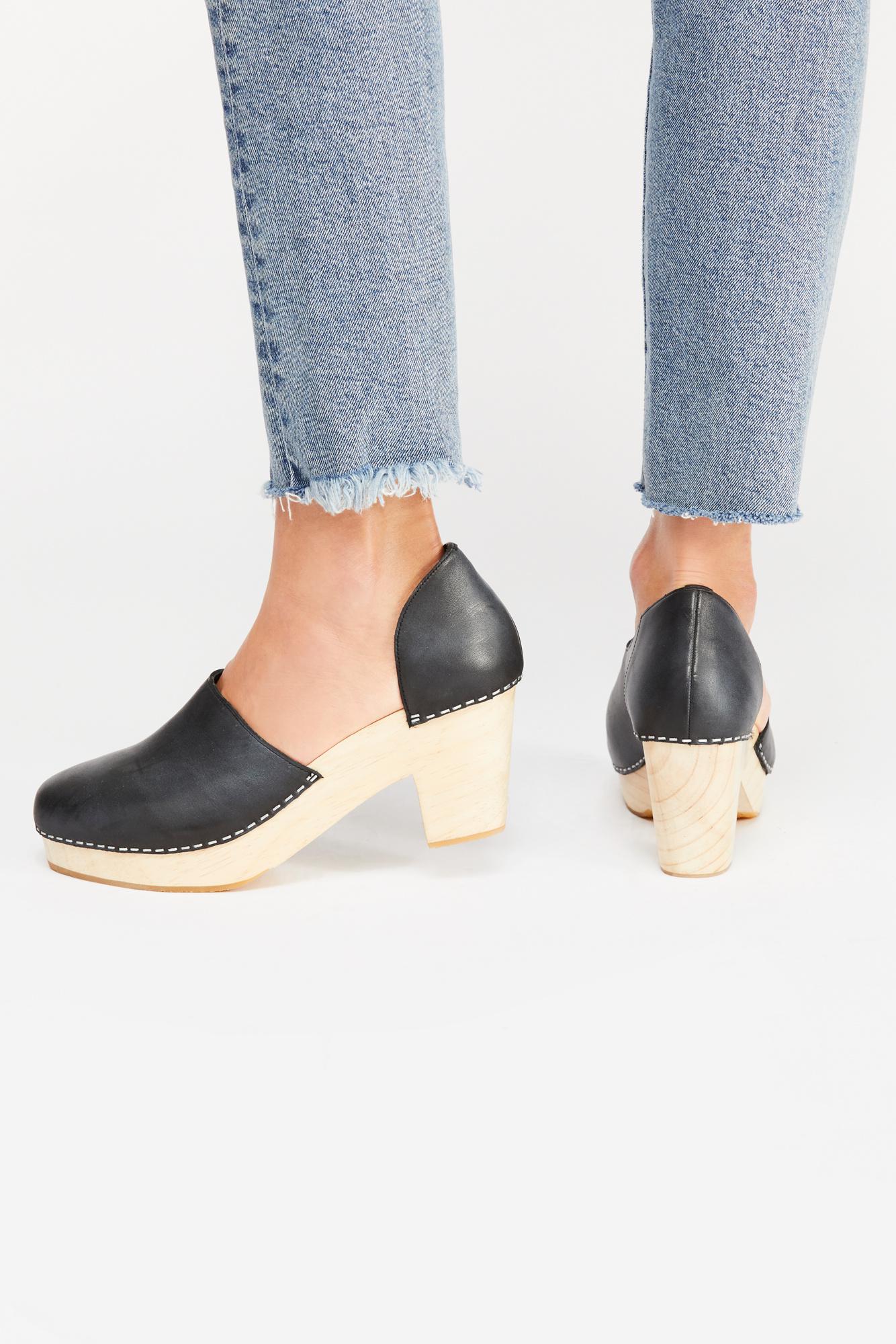 Free People Leather Monroe Clog By Fp 