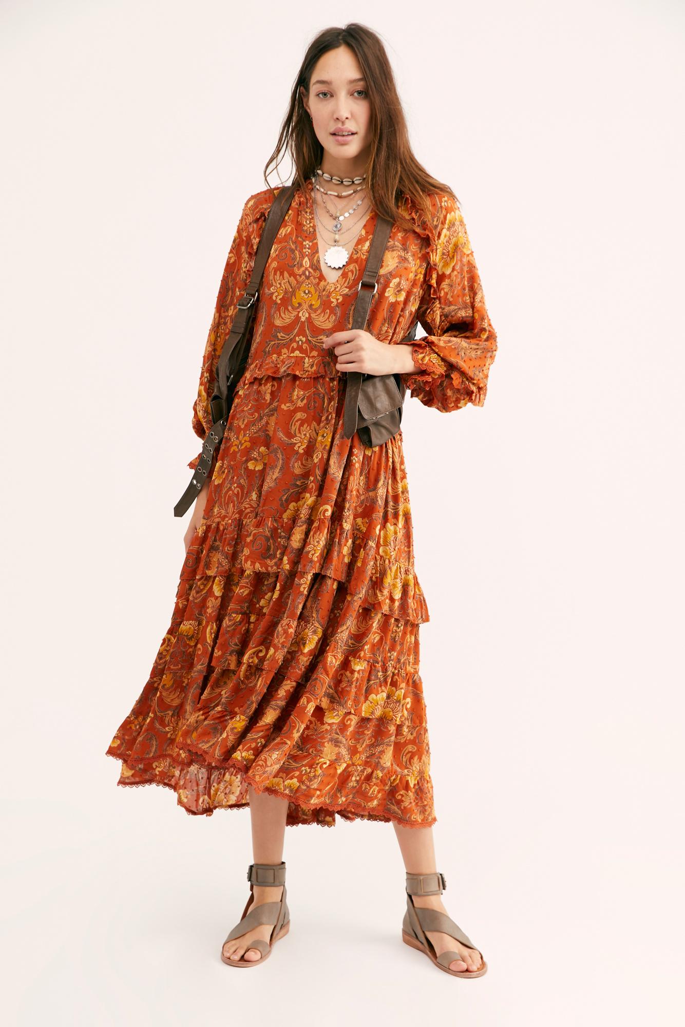 spell aurora boho dress