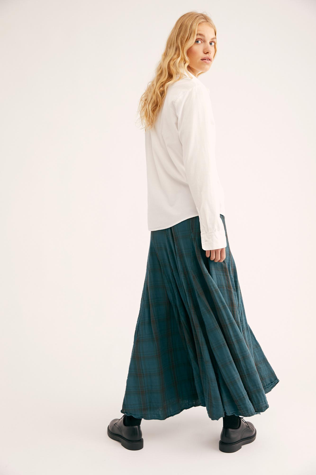 cp shades maxi skirt