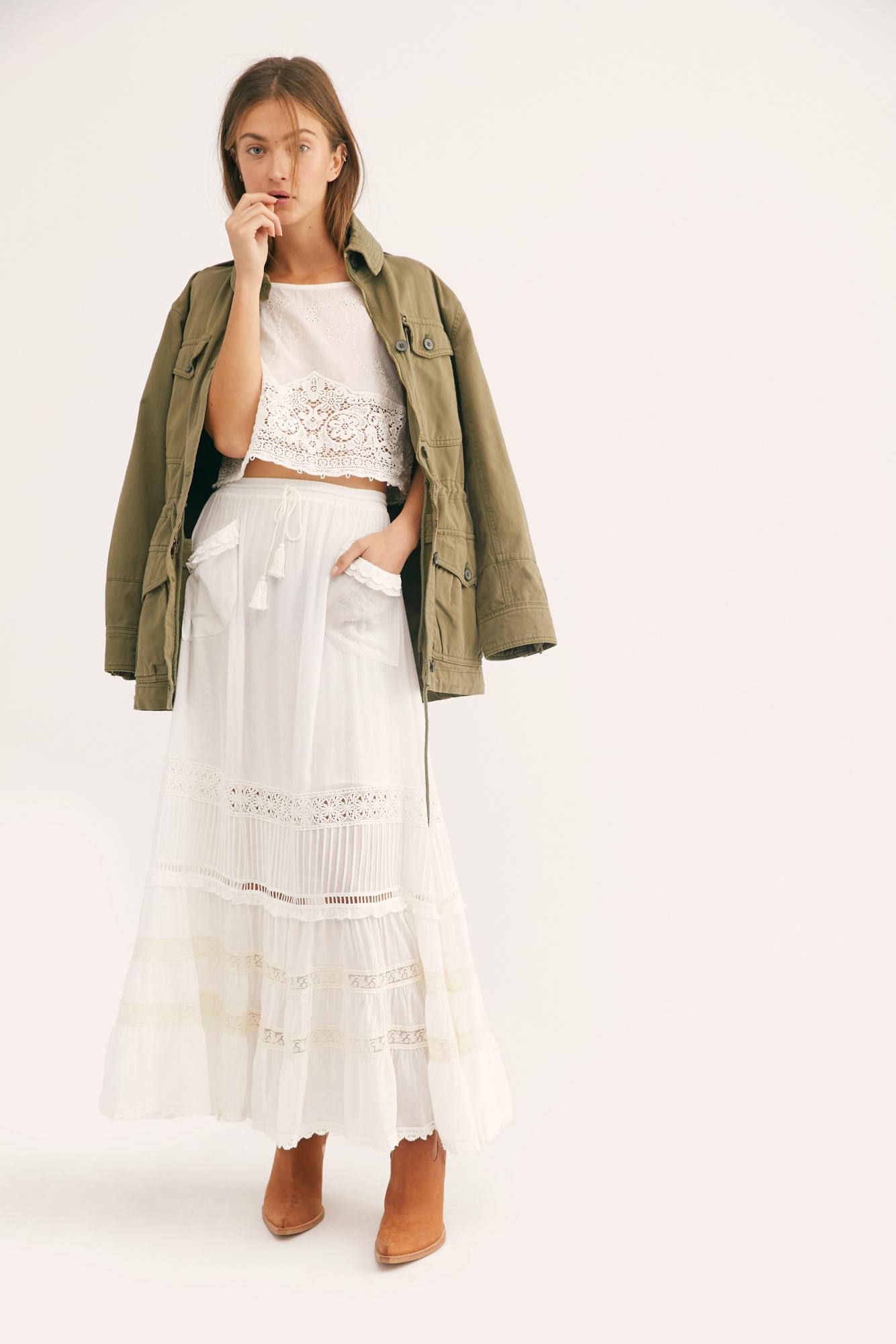 hanging rock maxi skirt