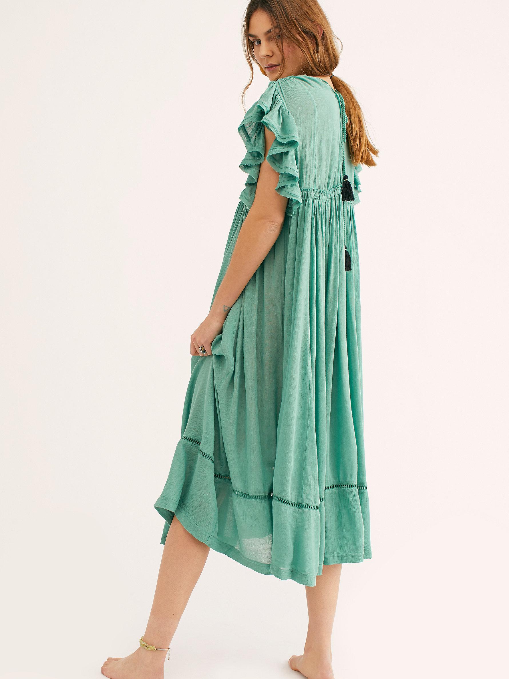 bali will wait for you midi dress