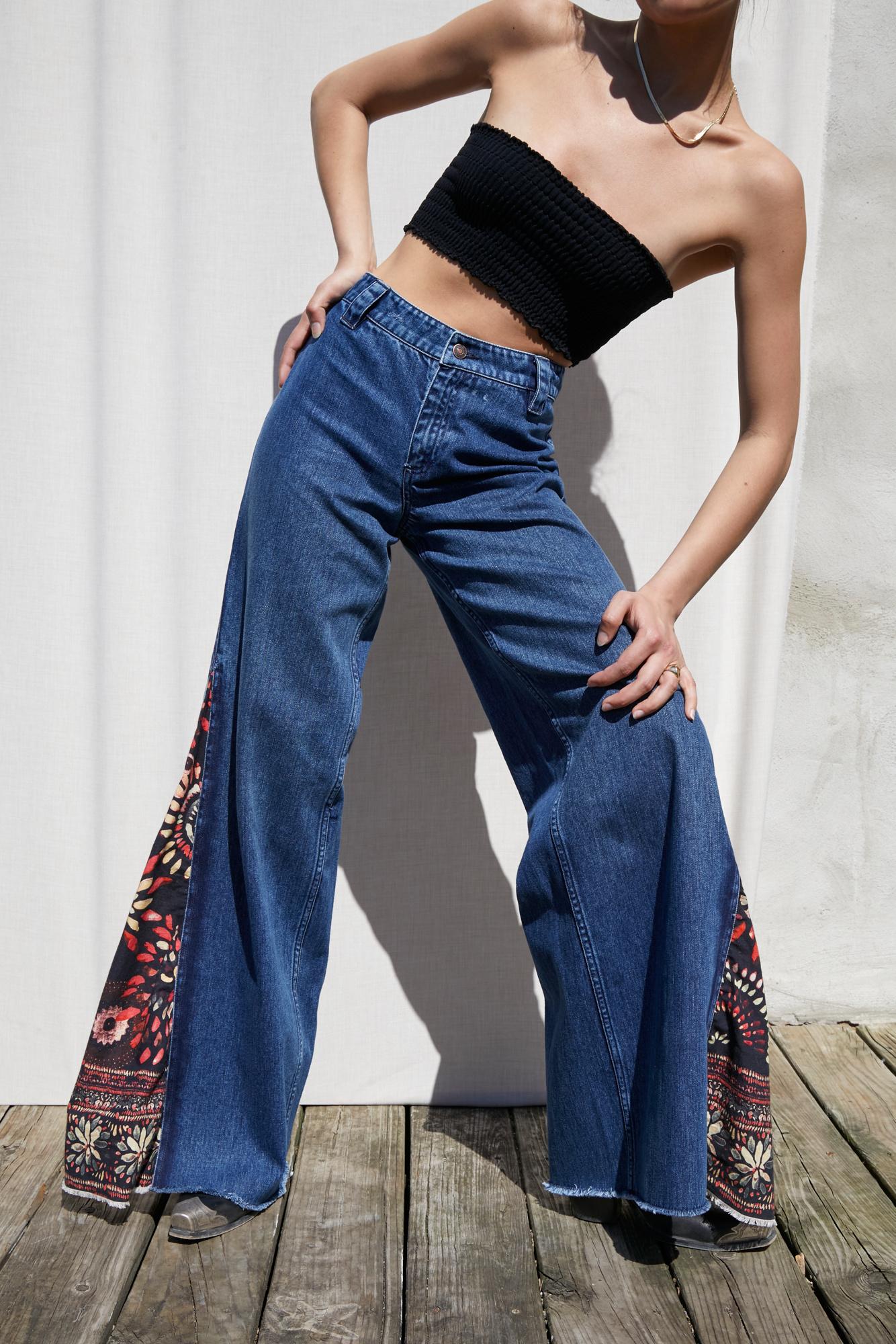 Free Sahara Extreme Wide Leg Jeans 