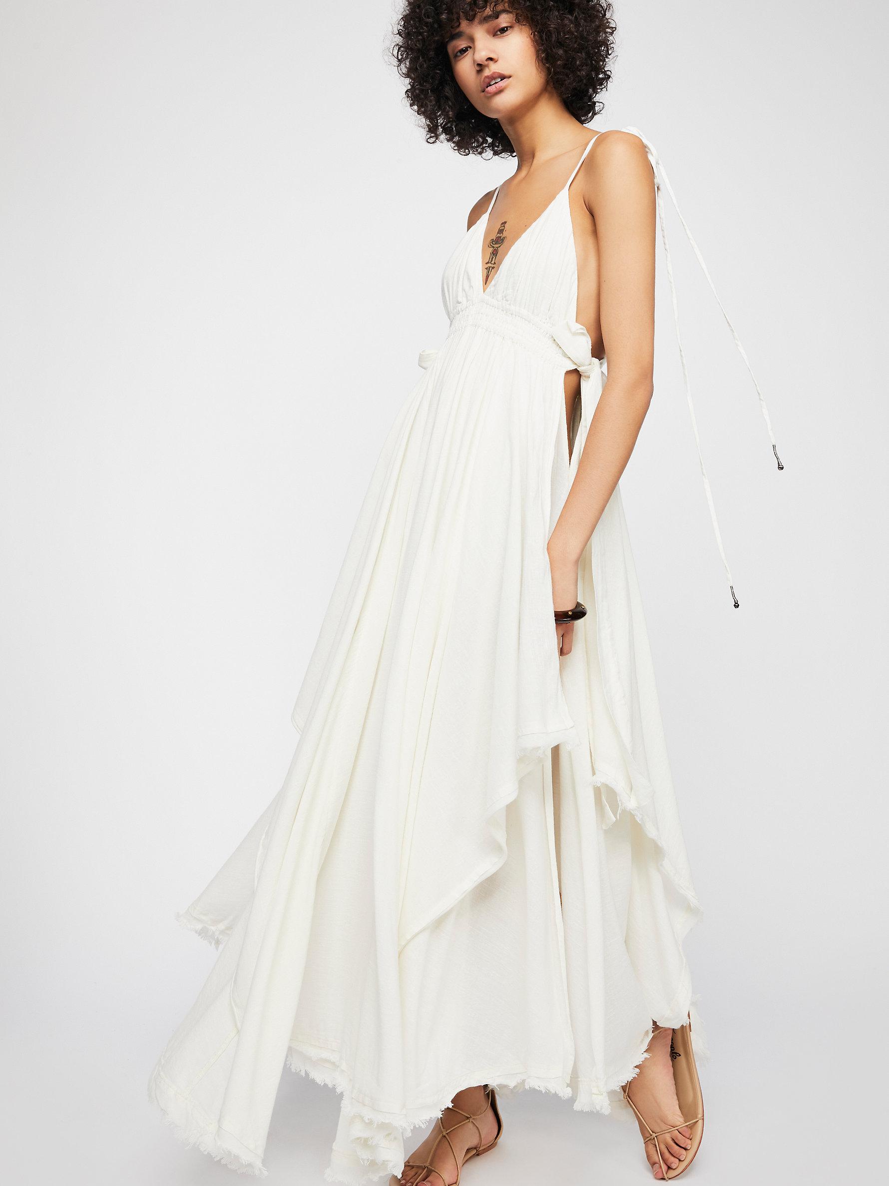 Free People Tropical Heat Maxi Dress in White Lyst