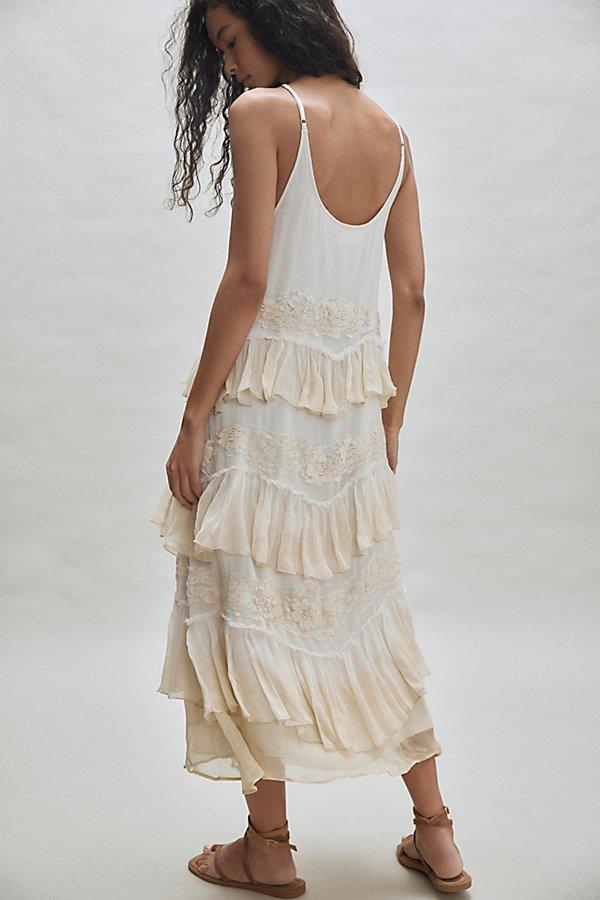 Nigel Preston Tiered Midi Dress | Lyst