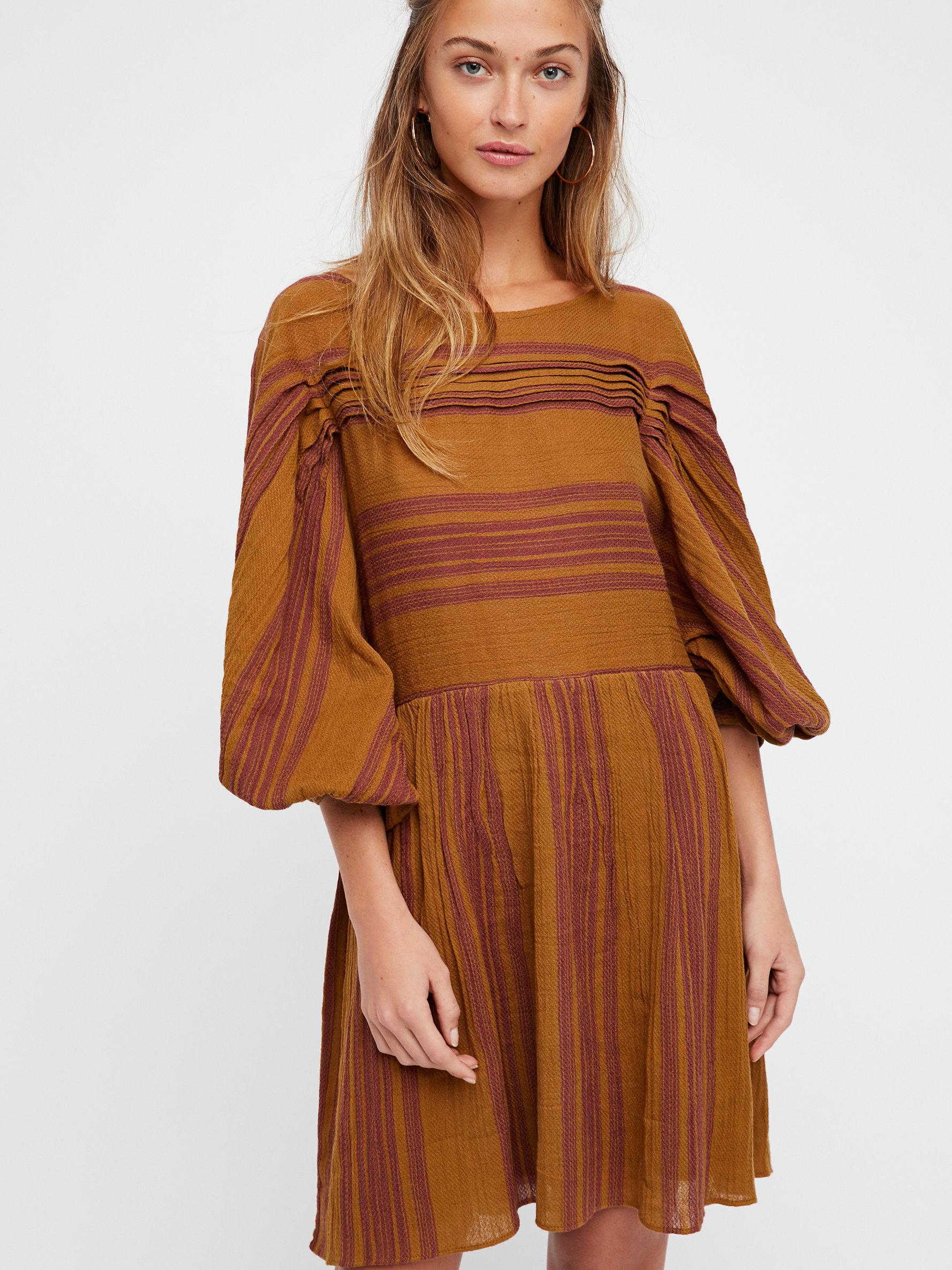 Free People Cotton Lilly Mini Dress in 