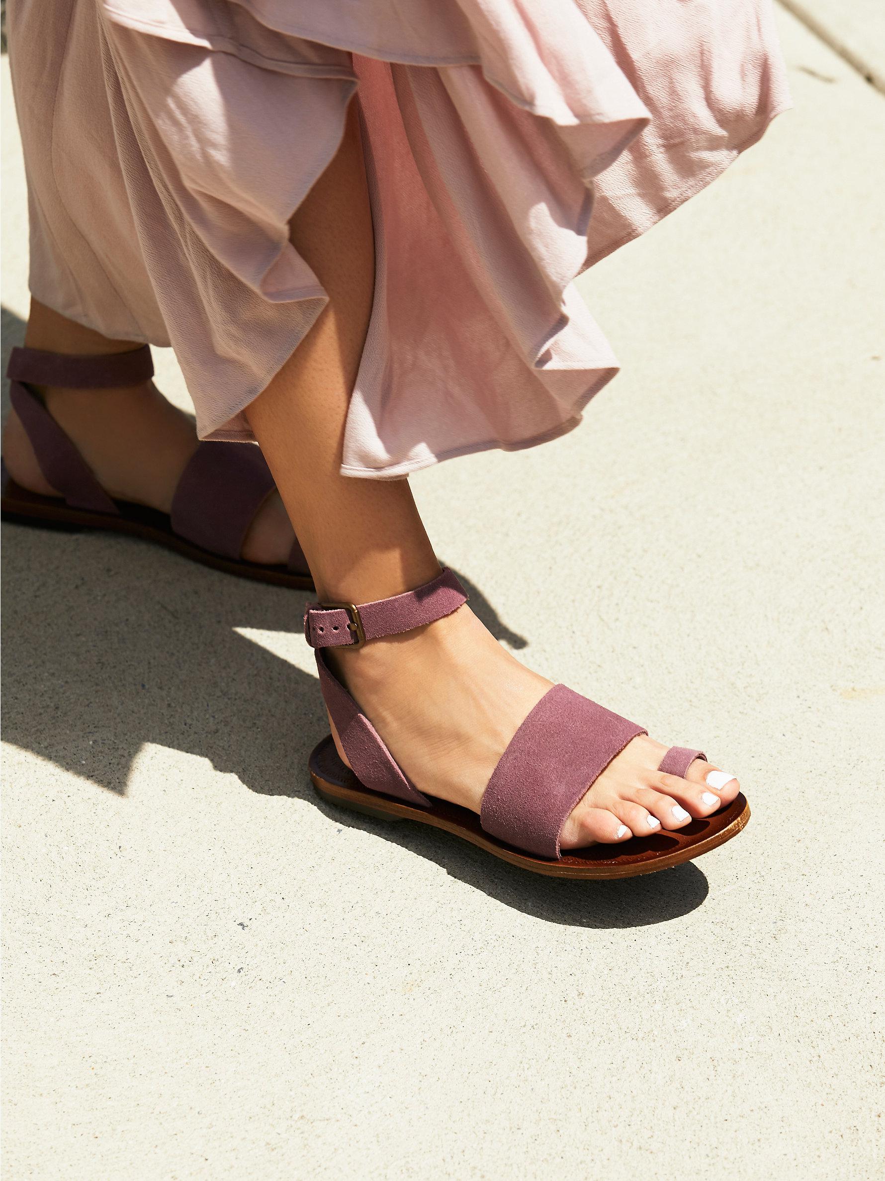 Free people torrence 2025 flat sandal