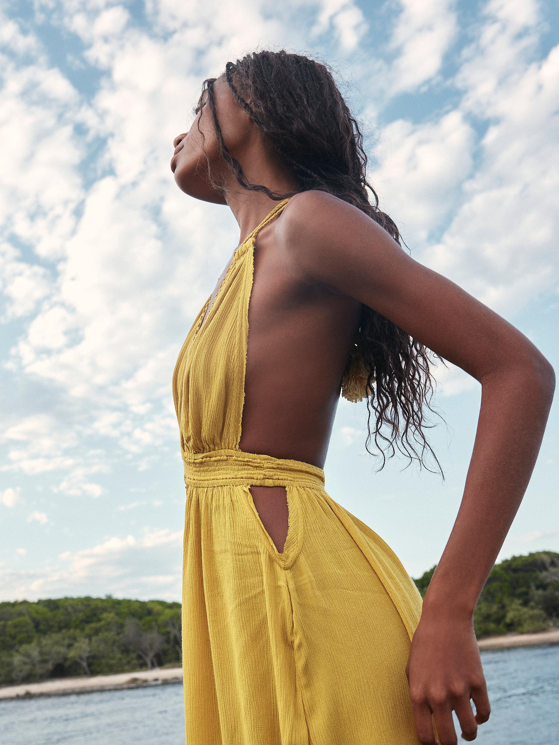 midi wrap dress long sleeve Saint + Sofia | Women's Maggie Wrap Midi Dress | Dress | Green main image 0
