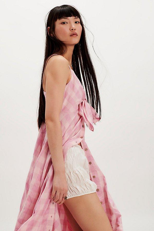 Free People Via Midi Dress in Pink | Lyst