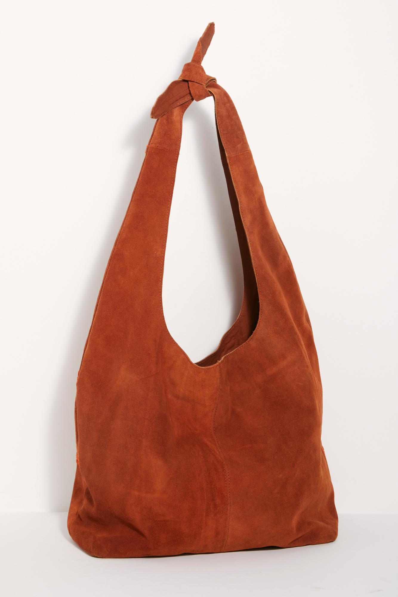Free People Heritage Suede Hobo Bag By Fp Collection - Lyst