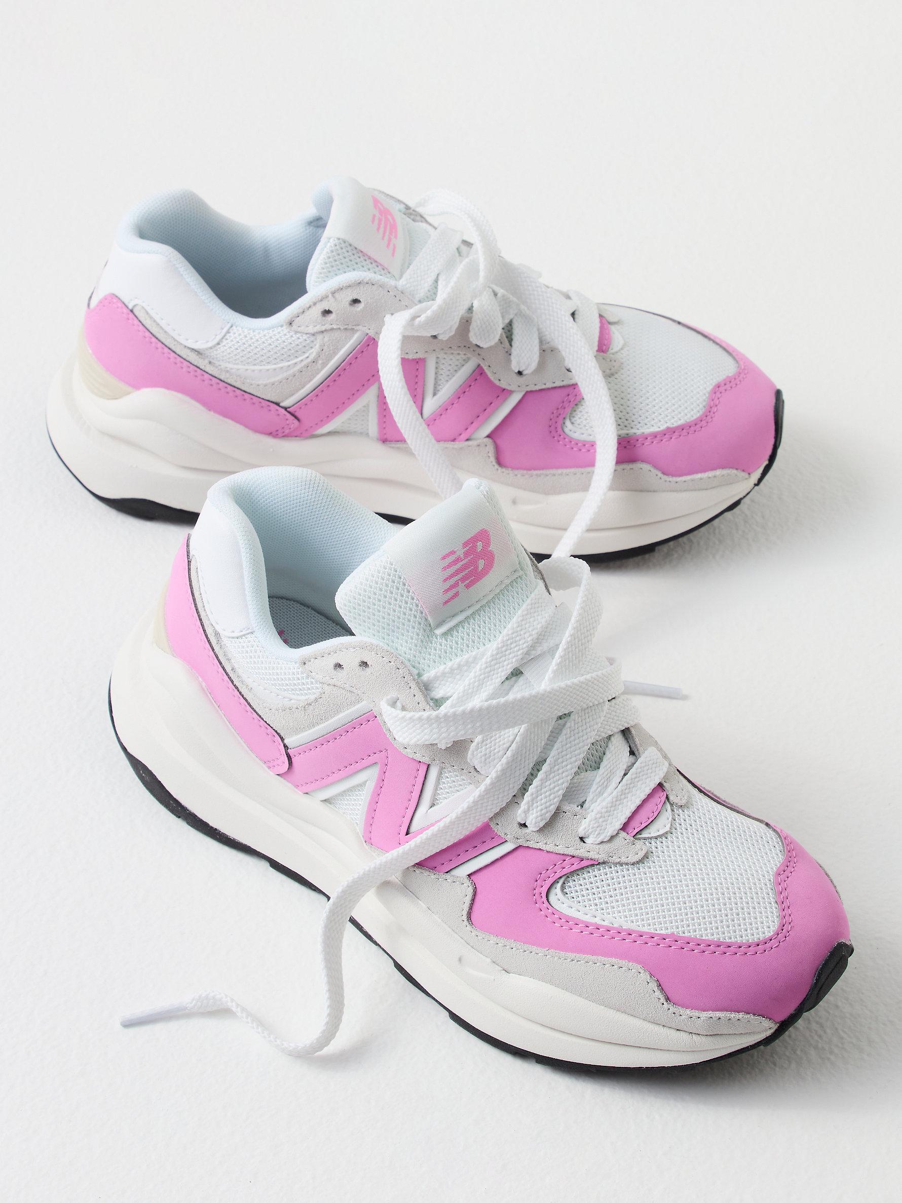 Free People New Balance 57/40 Sneakers in Pink | Lyst