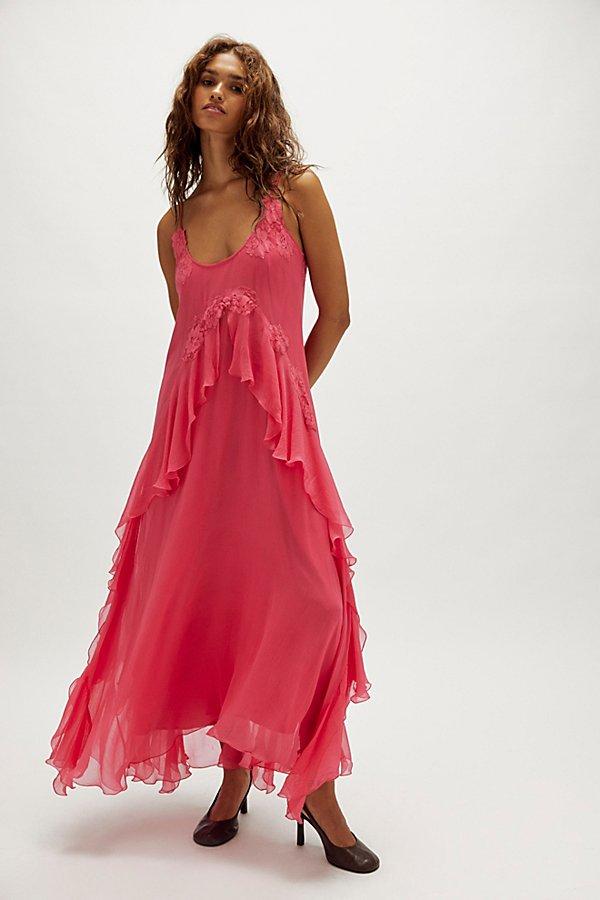 Nigel Preston Floating Angel Chiffon Maxi Dress in Red | Lyst Nigel Preston Floating Angel Chiffon Maxi Dress in Red | Lyst