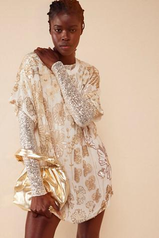 Free People ★ Jewel Mini Dress Free People Jewel Mini Dress in Blue | Lyst
