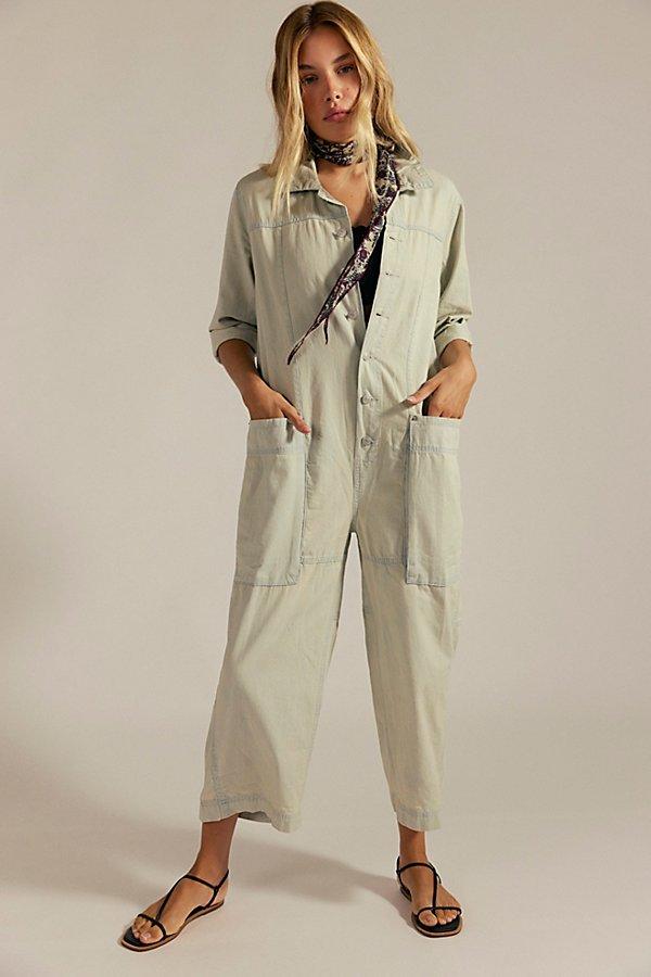 Free People Margarita Jumpsuit in Blue Lyst