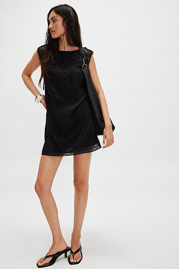 Free People Winifred Mini Dress in Black | Lyst Free People Winifred Mini Dress in Black | Lyst