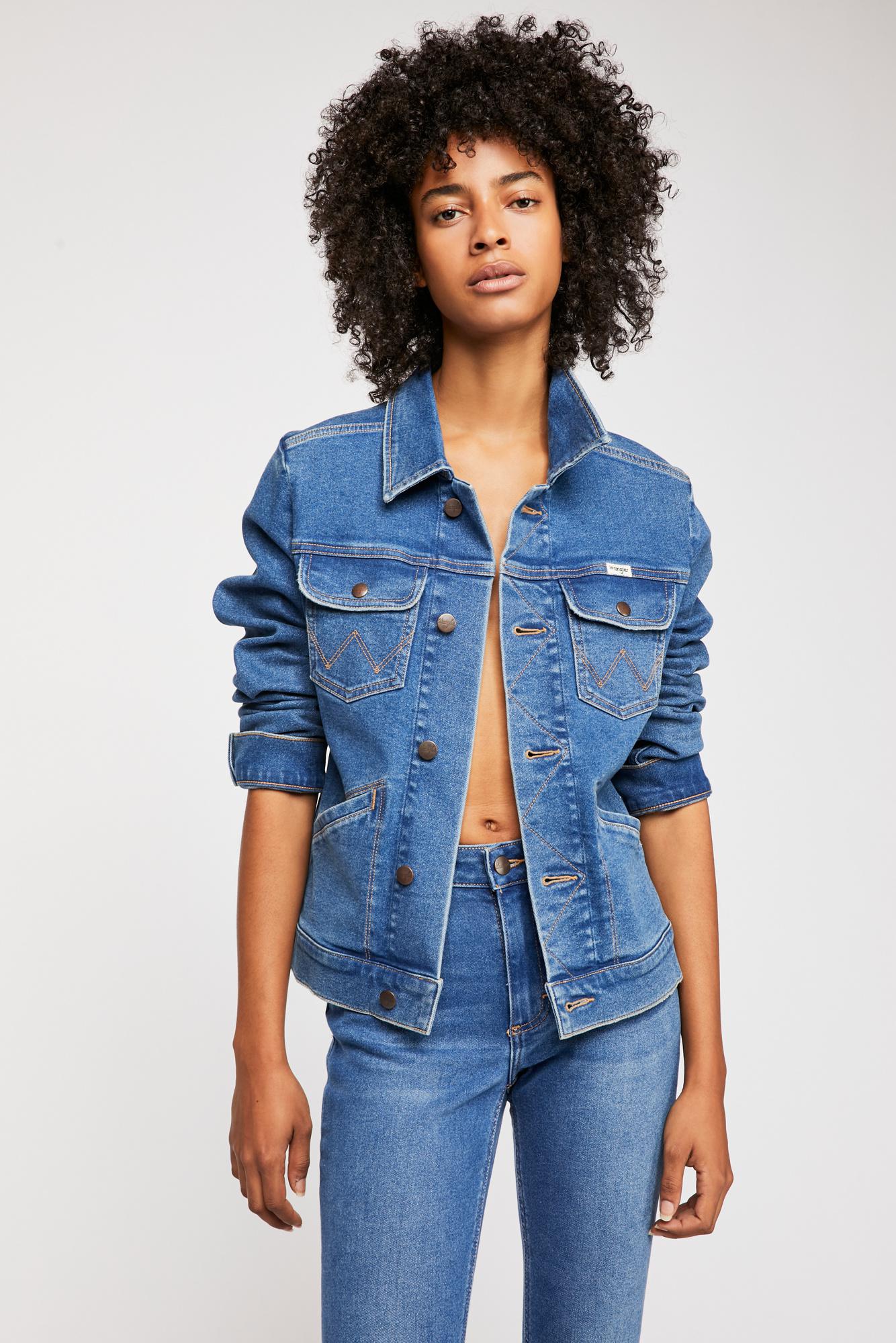 free people heritage denim jacket