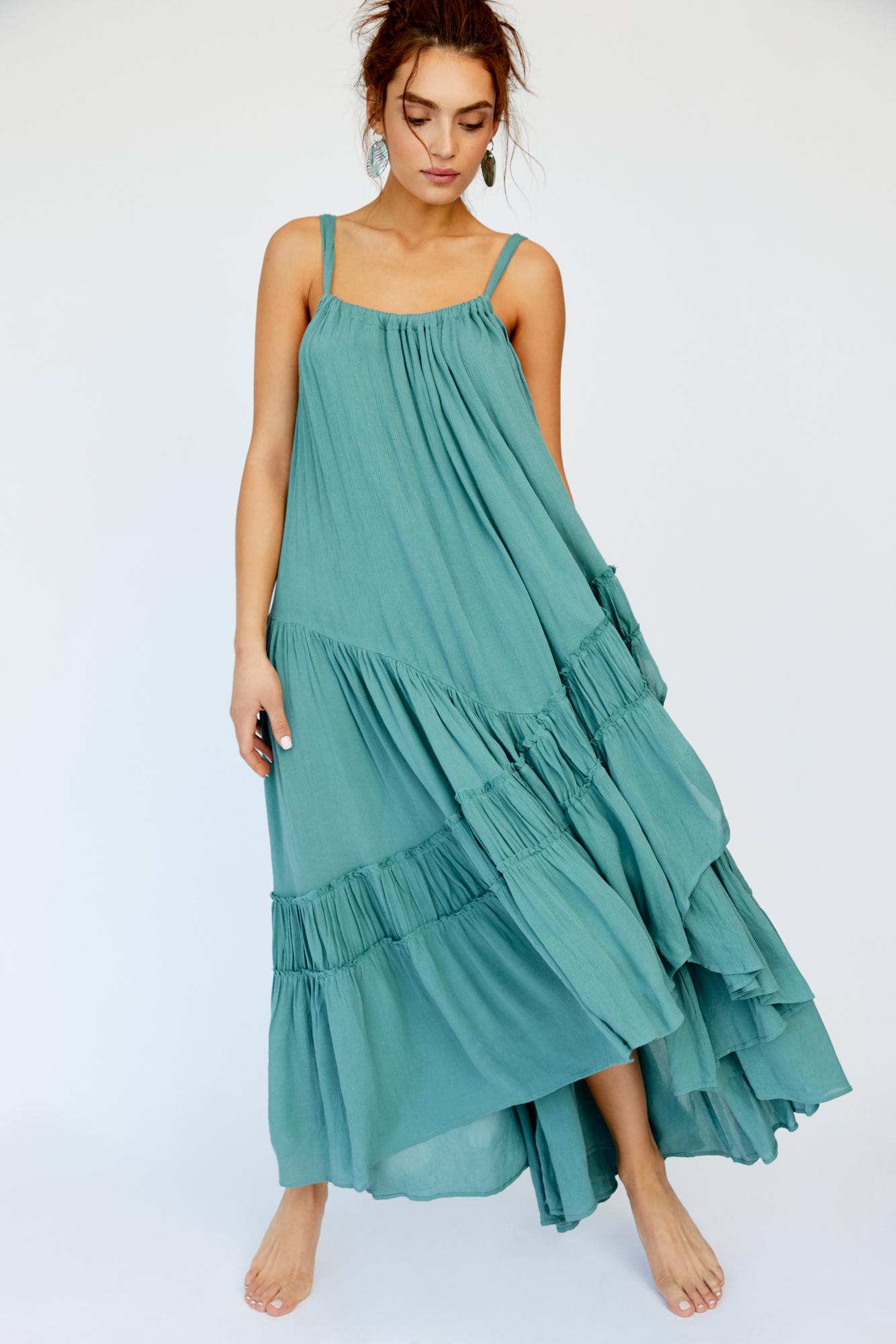 Free People Bare It All Maxi Dress By Endless Summer in Blue - Lyst