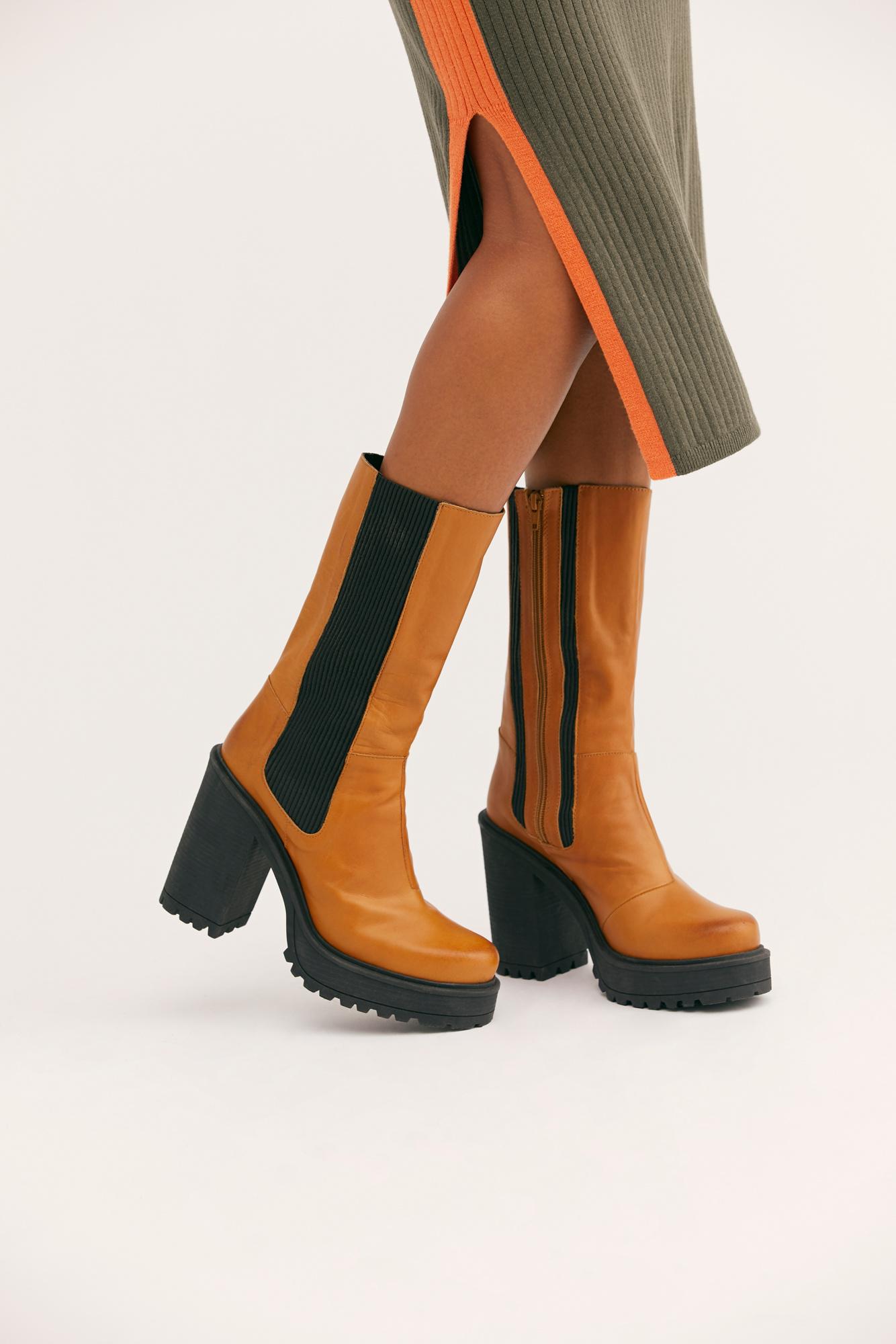 free people leather boots