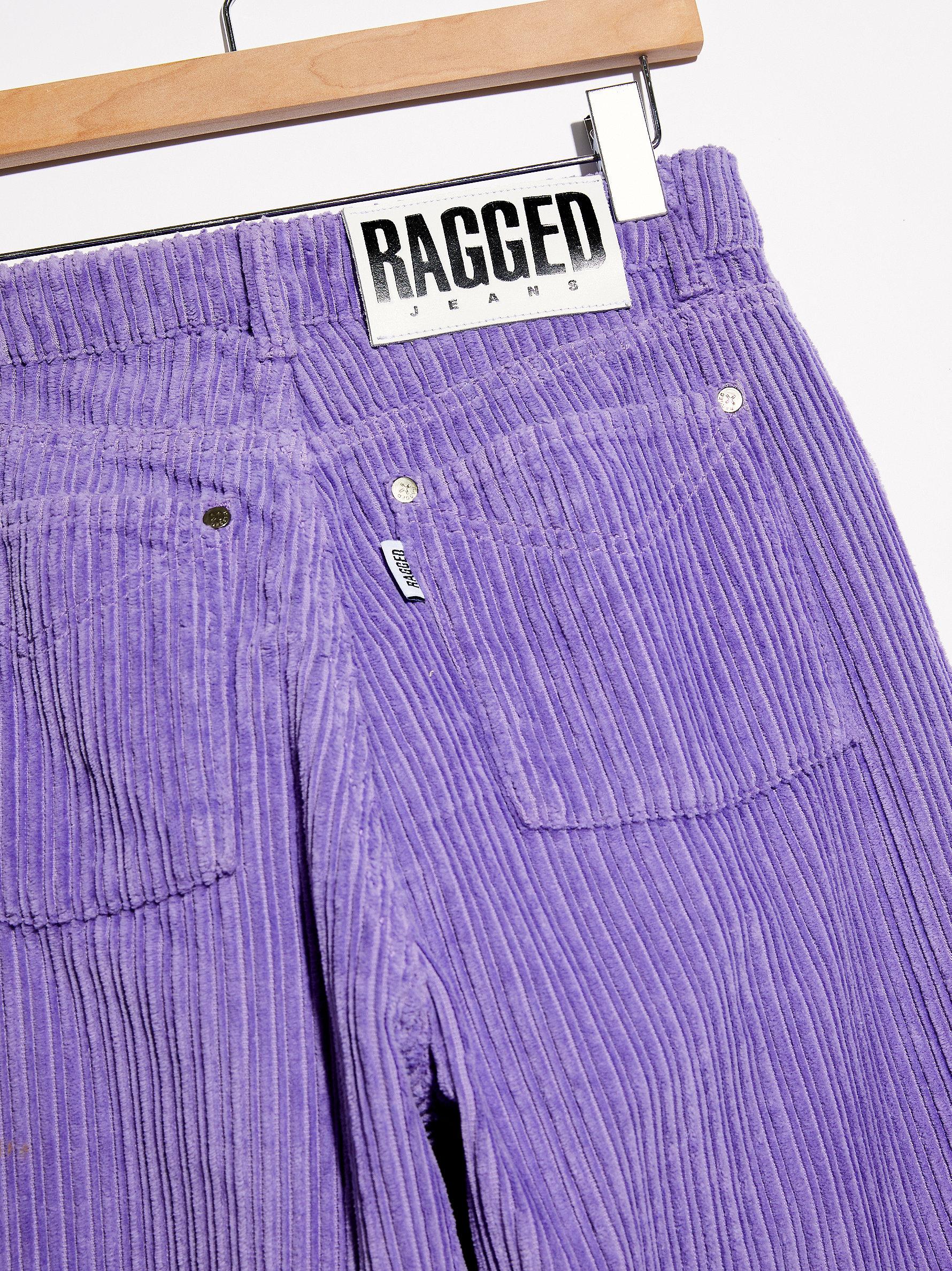 ragged priest purple pants