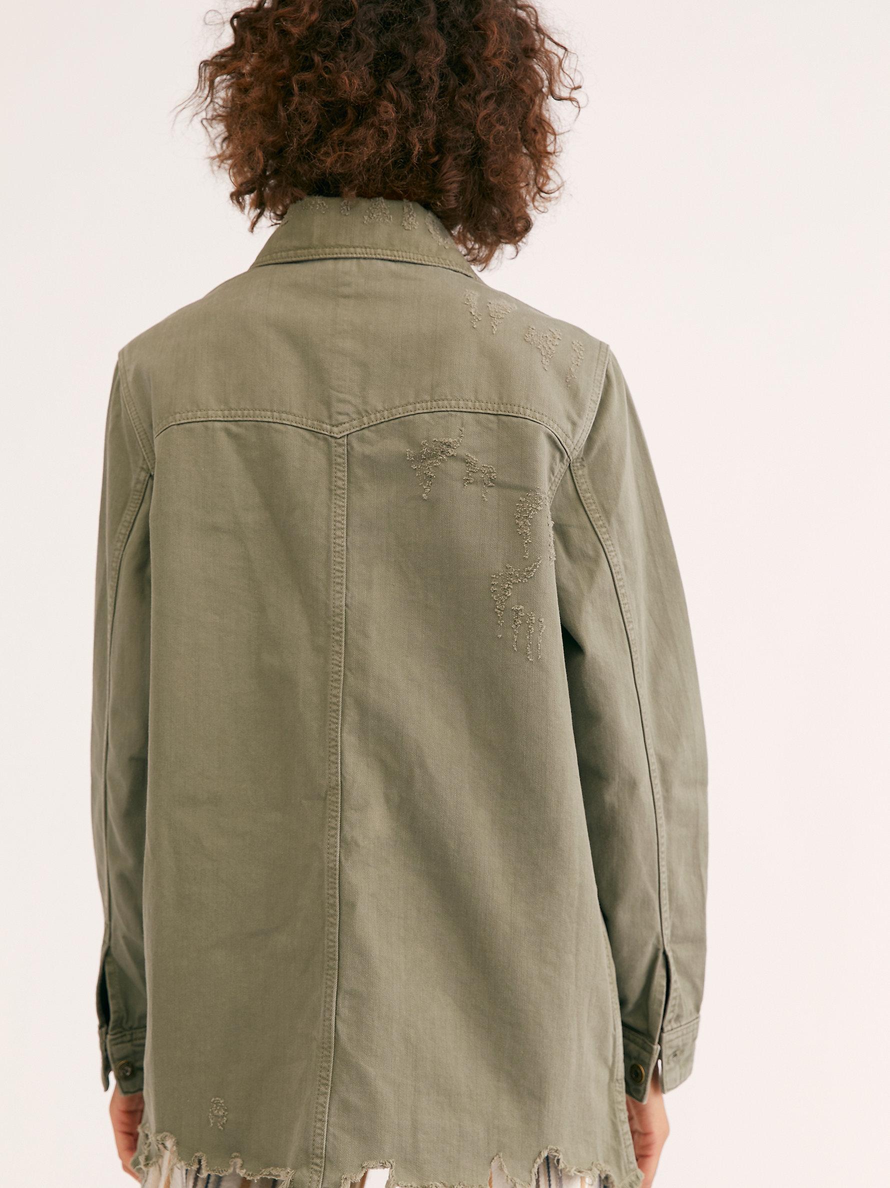 Moonchild Denim Shirt Jacket 