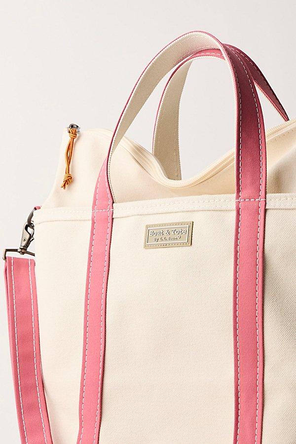 L.L. Bean L. Boat And Tote Crossbody, Zip-Top in Pink 極美 L.L. 