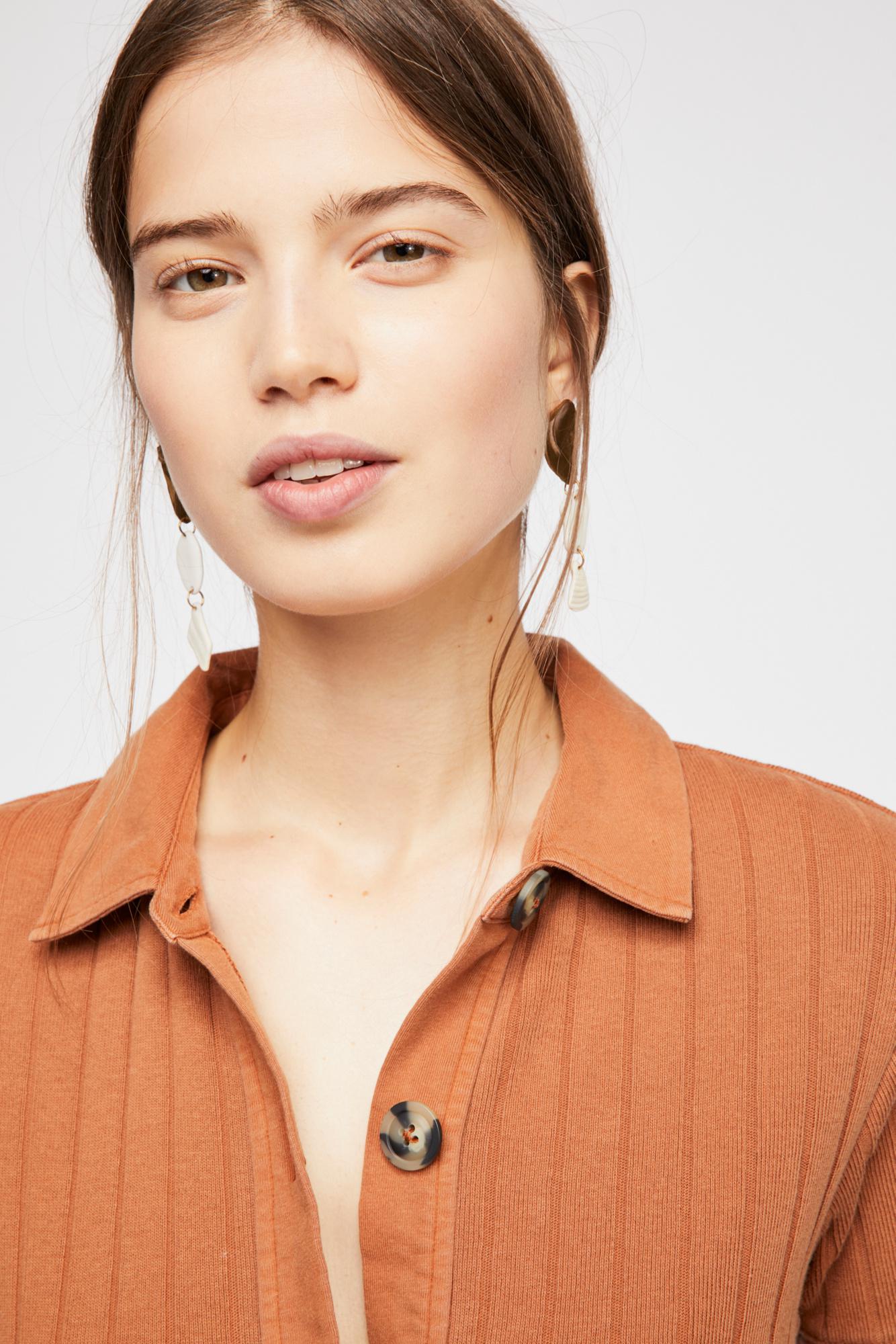 Free People New Afternoon Mini Dress By Fp Beach in Brown Lyst