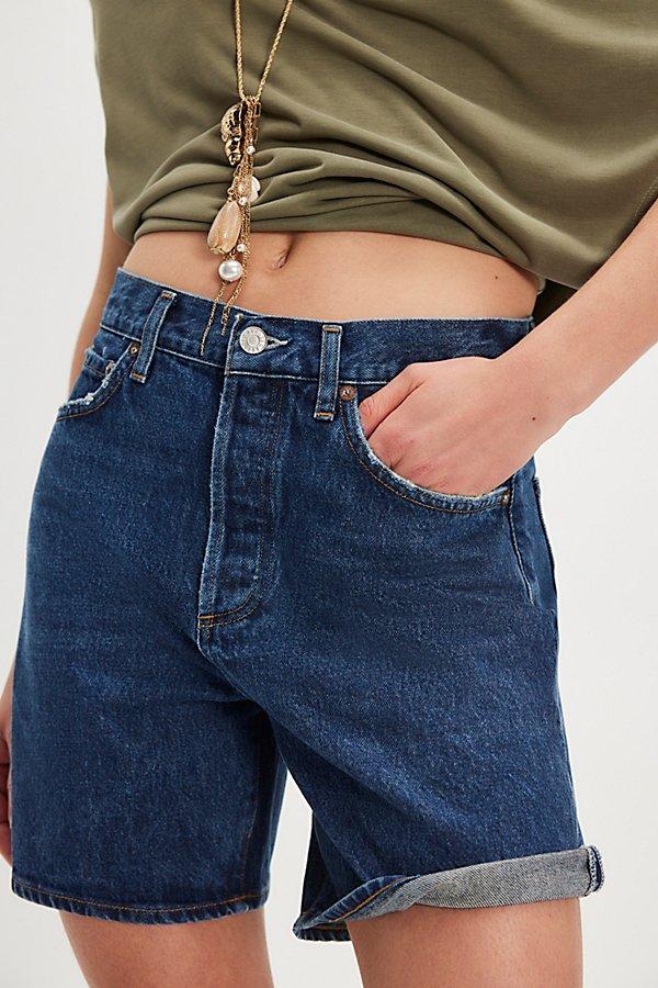 Agolde Dame Shorts in Blue | Lyst