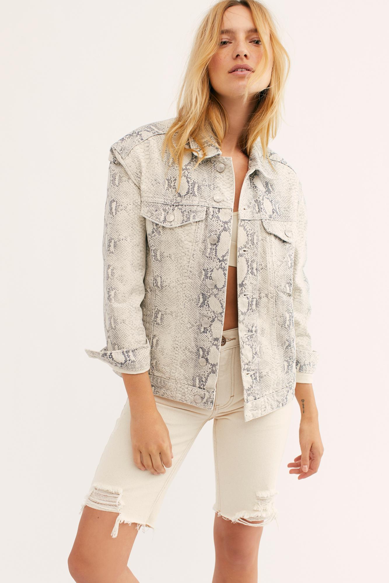 whitesnake jean jacket