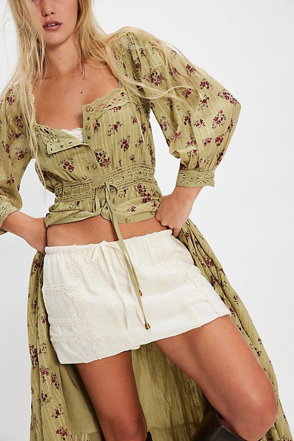 overall mini dress 90s Tan Suede Overall Mini Dress