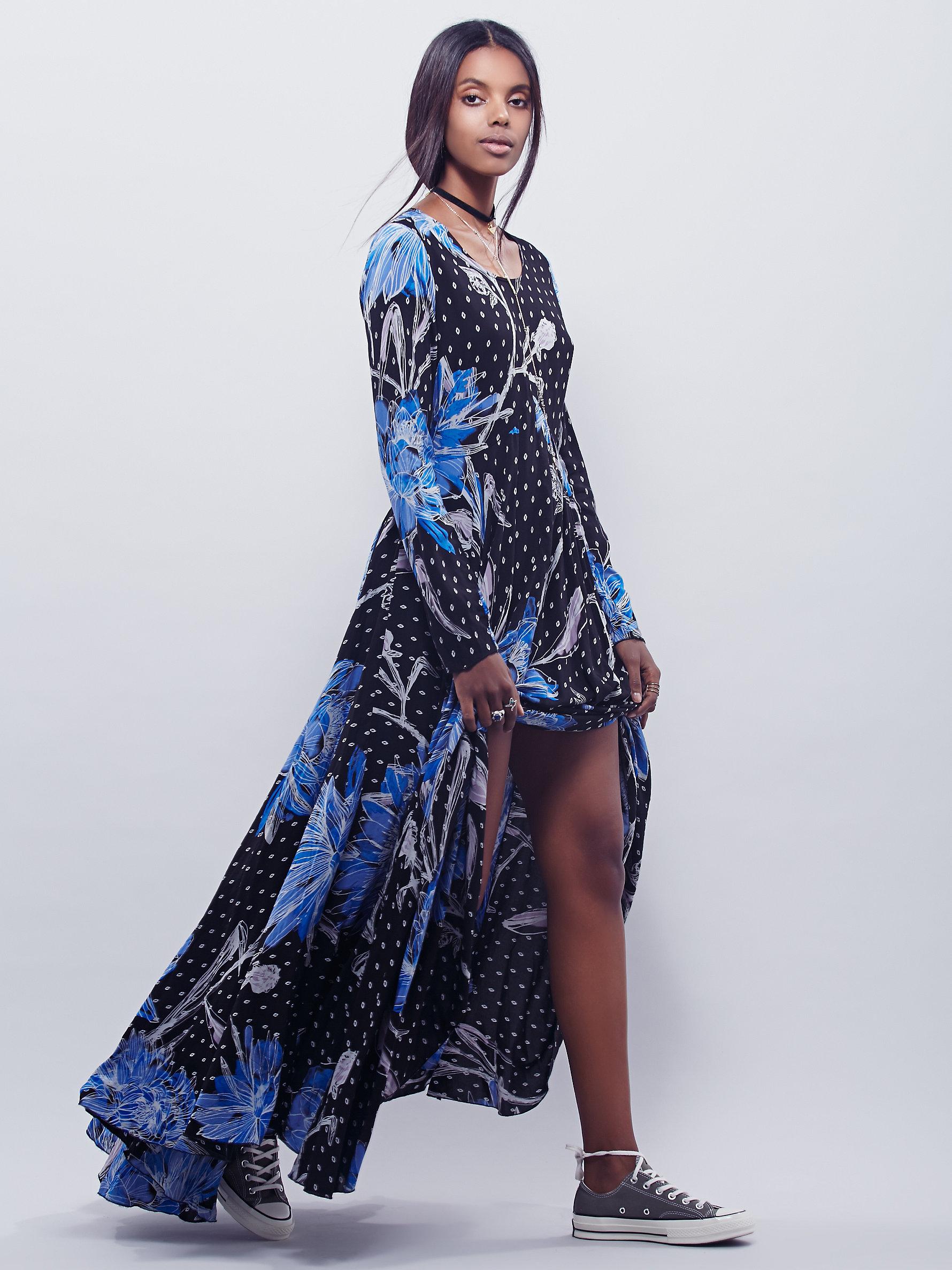 Free People First Kiss Dress in Blue | Lyst