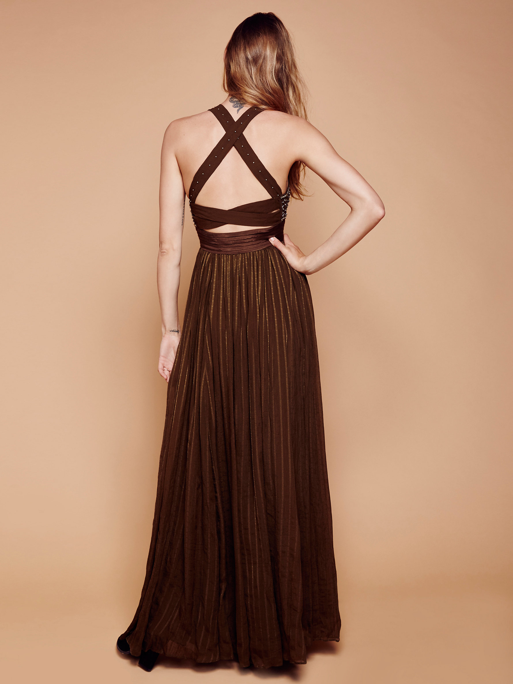 free people golden dawn maxi