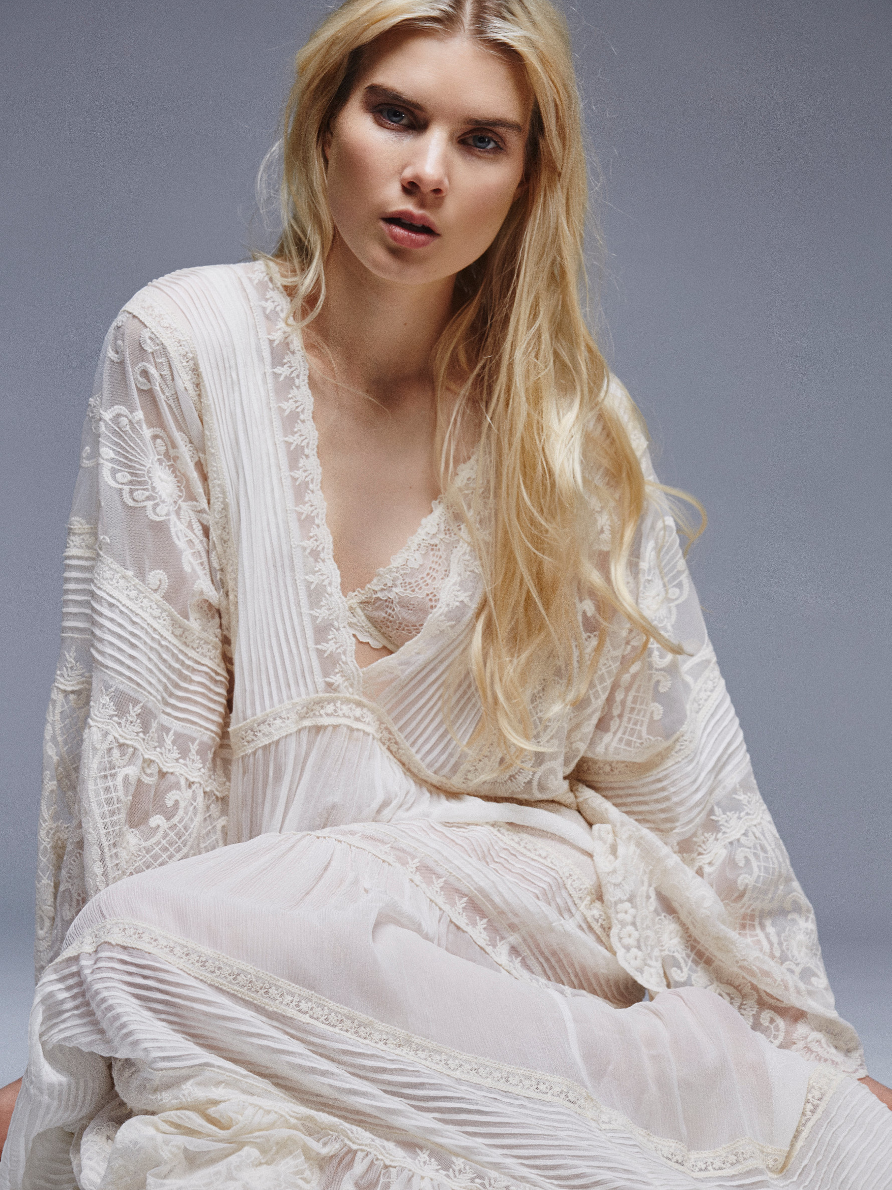 spell magnolia midi dress
