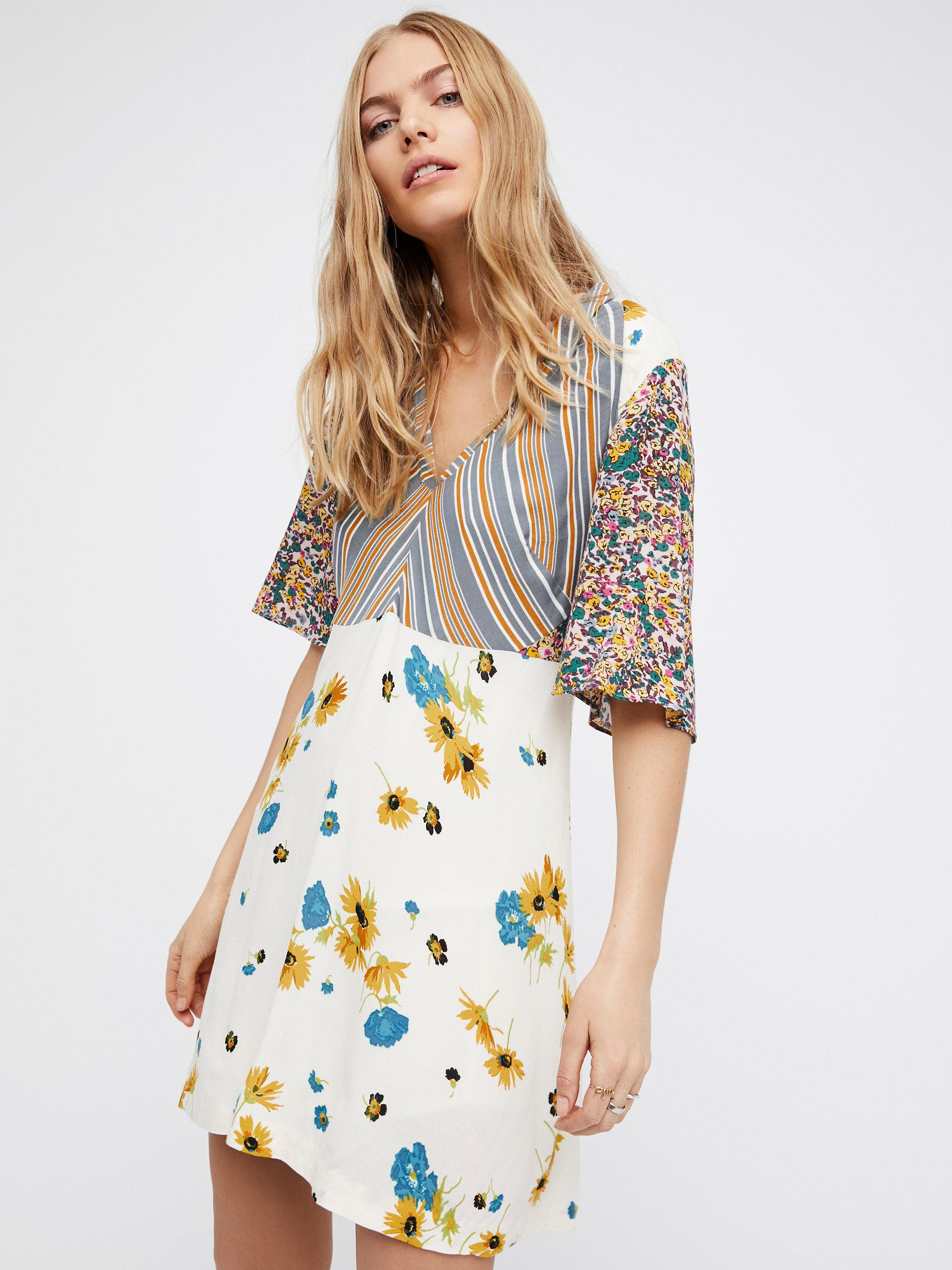 mixin it up mini dress free people