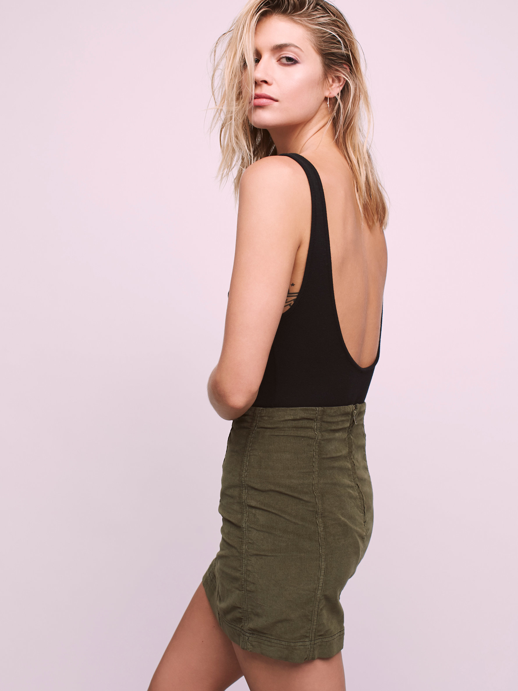 modern femme cord mini