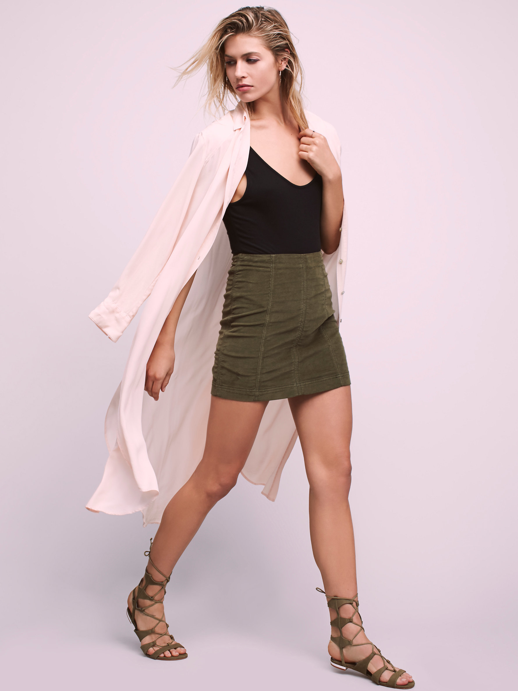 modern femme cord mini