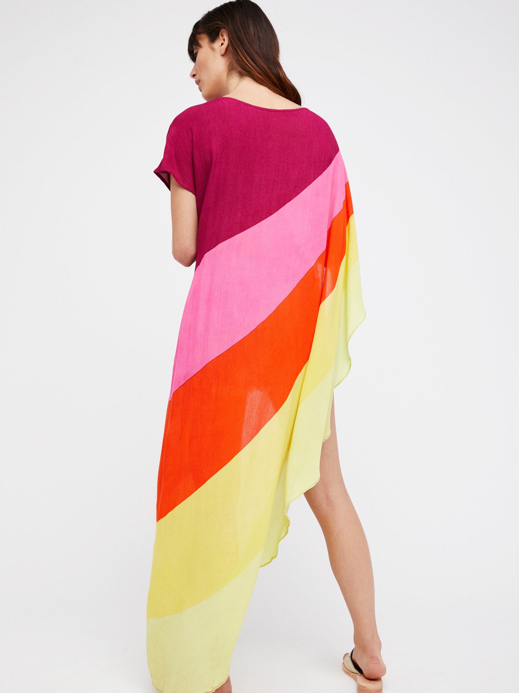 rainbow caftan