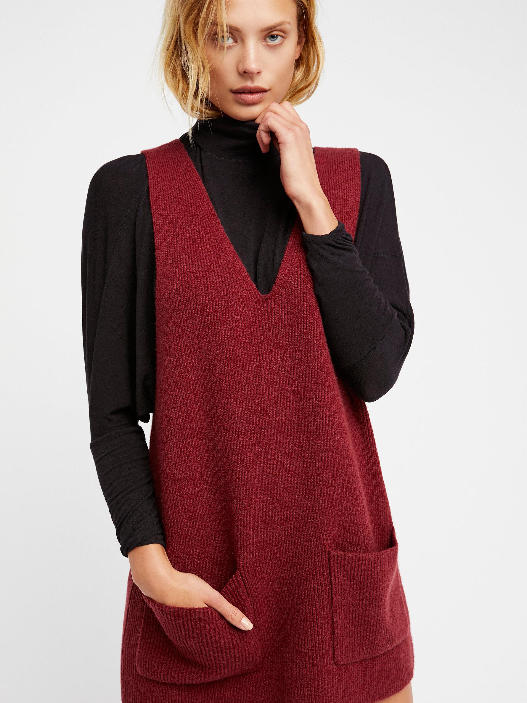 free people nikki sweater dress