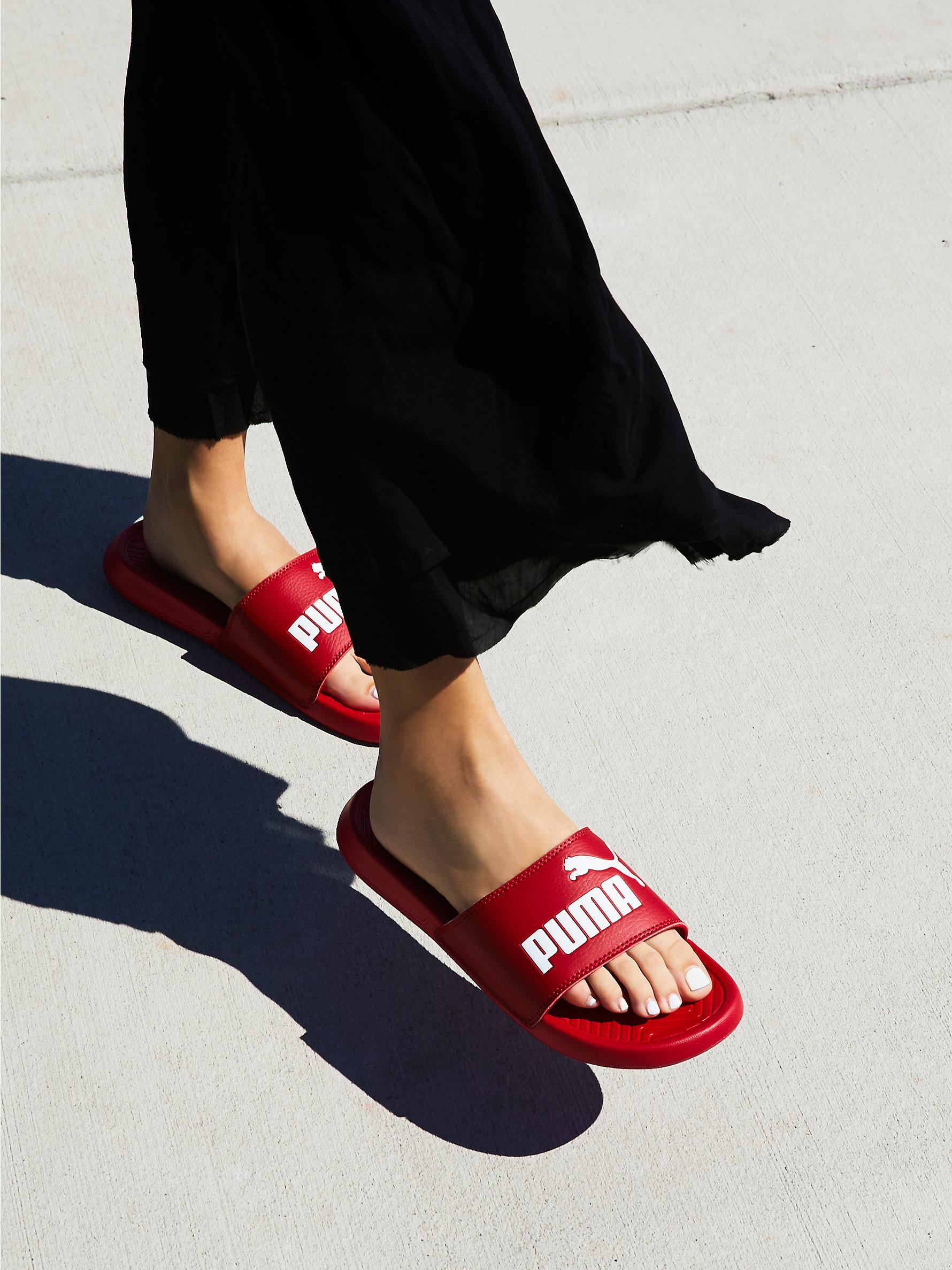 puma popcat slides