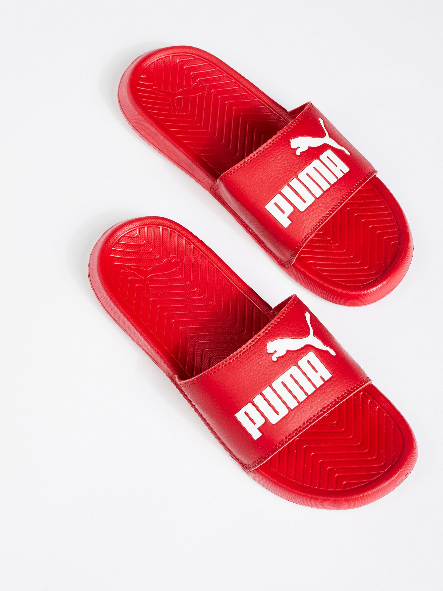 red puma slides