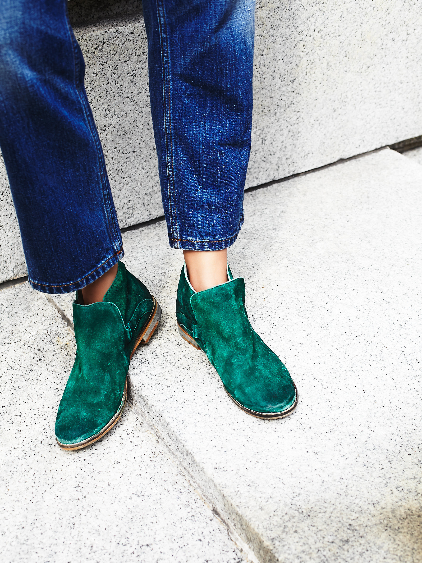free people green boots